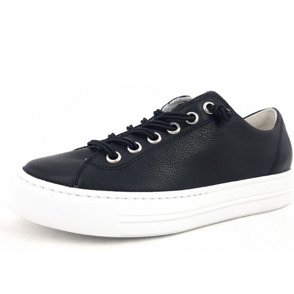 Paul Green Sneaker low in 263 Black/White