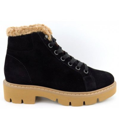 Paul Green Soft Suede black Stiefelette in Schwarz Paul Green Soft Suede black Stiefelette in Schwarz