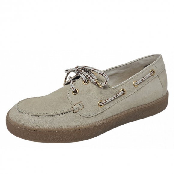 Paul Green sportlicher Schnürer in beige bisquit
