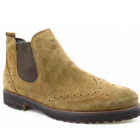 Paul Green Royal Suede camel Chelsea Boot in camel