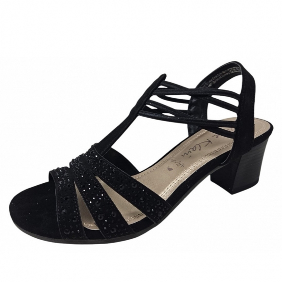 Piece of Mind Sandalette in black