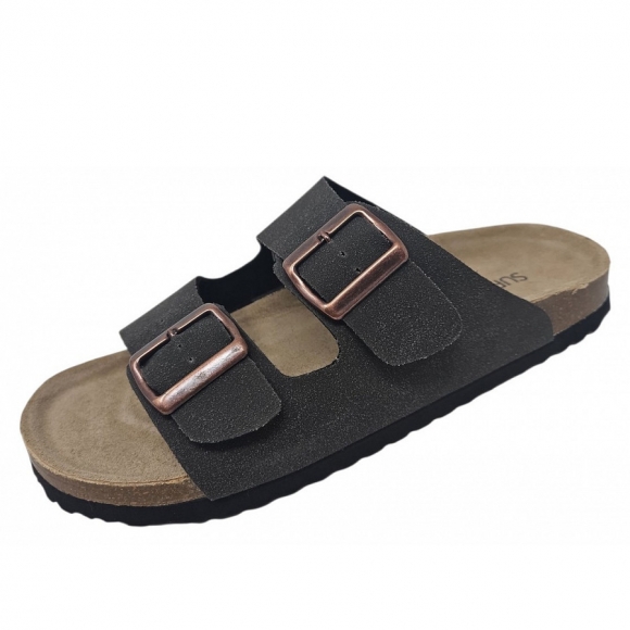 Piece of Mind Pantolette in grey