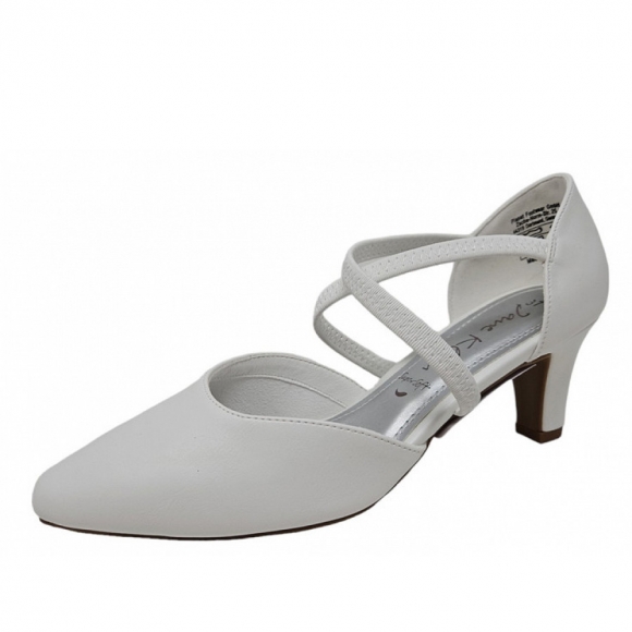 Piece of Mind Spangenpump in weiss Piece of Mind Spangenpump in weiss