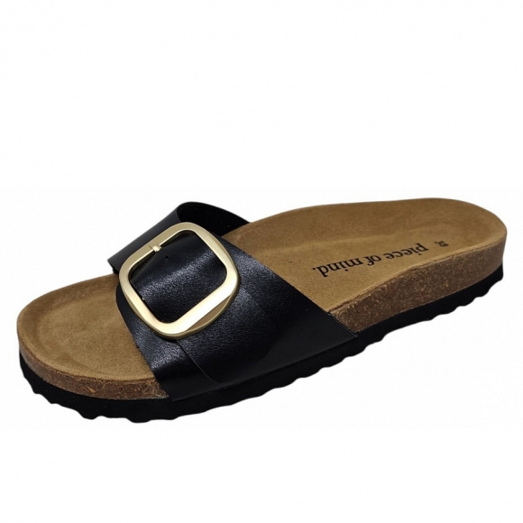 Piece of Mind Pantolette in black