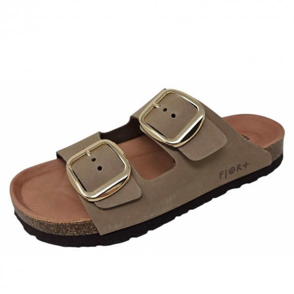 Piece of Mind Pantolette in taupe