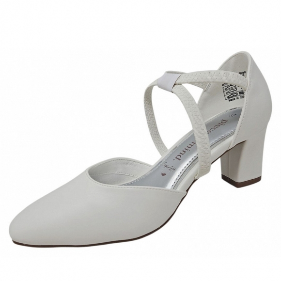 Piece of Mind Pumps in white