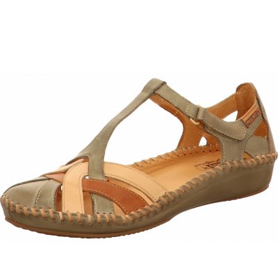 Pikolinos Sandalette in grün kombi.