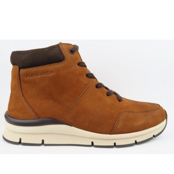 Pius Gabor Nubuk almond mocca ZIP Stiefelette in 3 almond/mocca