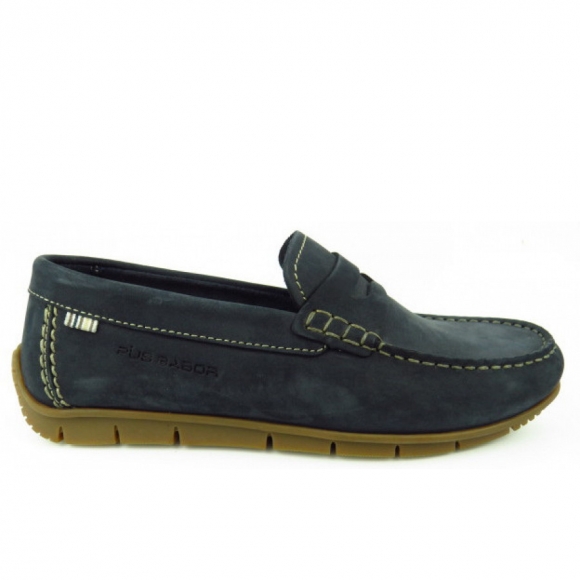 Pius Gabor Nubuk navy Sling Sandalette in navy