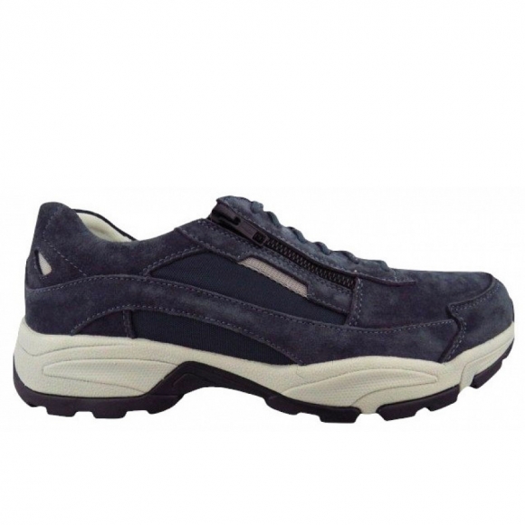 Pius Gabor Suede indigo sportlicher Schnürer in indigo