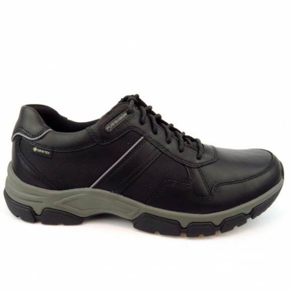 Pius Gabor Gore-Tex sportlicher Schnürer in 0 black