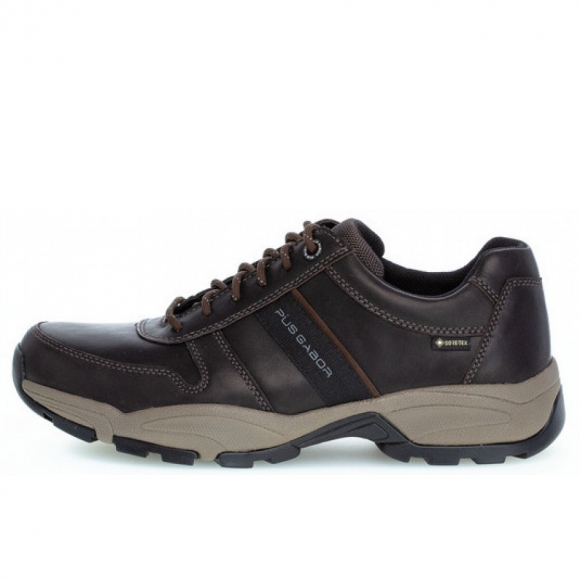 Pius Gabor Soft Pull Up Gore Tex Schnürer in mocca