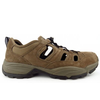 Pius Gabor Velour Sandale in lt.brown