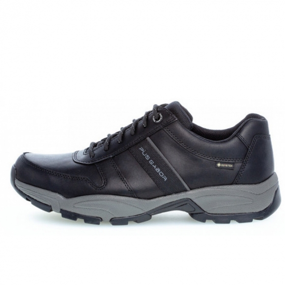 Pius Gabor Soft Pull Up Gore Tex Schnürer in schwarz
