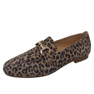 Poelman Slipper in leopard Poelman Slipper in leopard