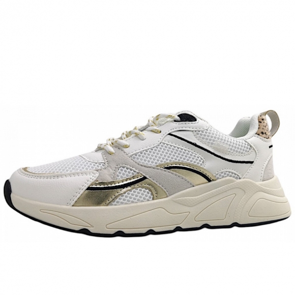 Poelman Sneaker low in white gold 108