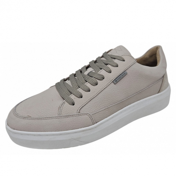 Poelman sportlicher Schnürer in white