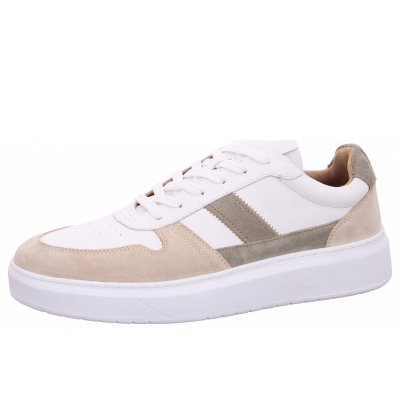 Poelman Sneaker in beige white