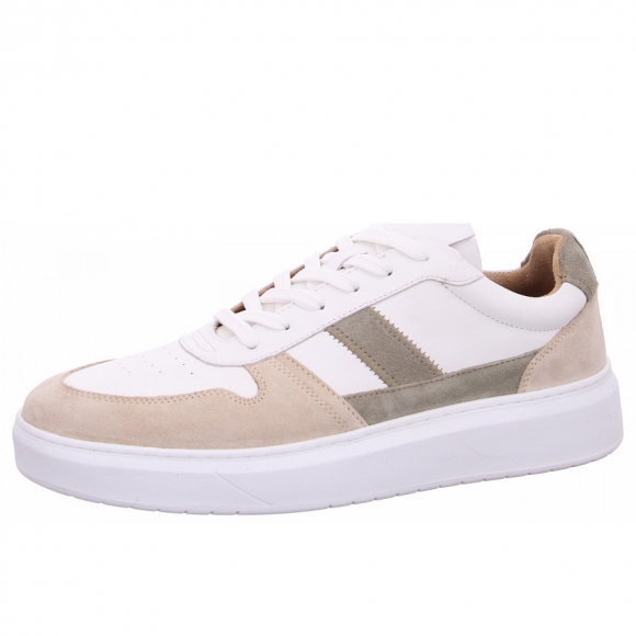 Poelman Sneaker in beige white