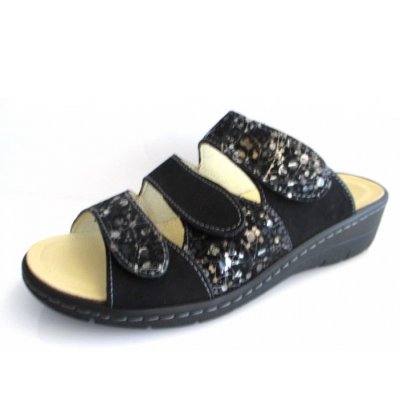 Portina Pantolette in schwarz Portina Pantolette in schwarz
