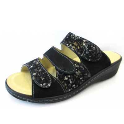 Portina Pantolette in schwarz Portina Pantolette in schwarz