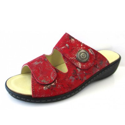 Portina Pantolette in rot