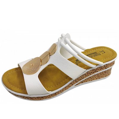 Post Xchange Pantolette in 1100 WEISS Post Xchange Pantolette in 1100 WEISS