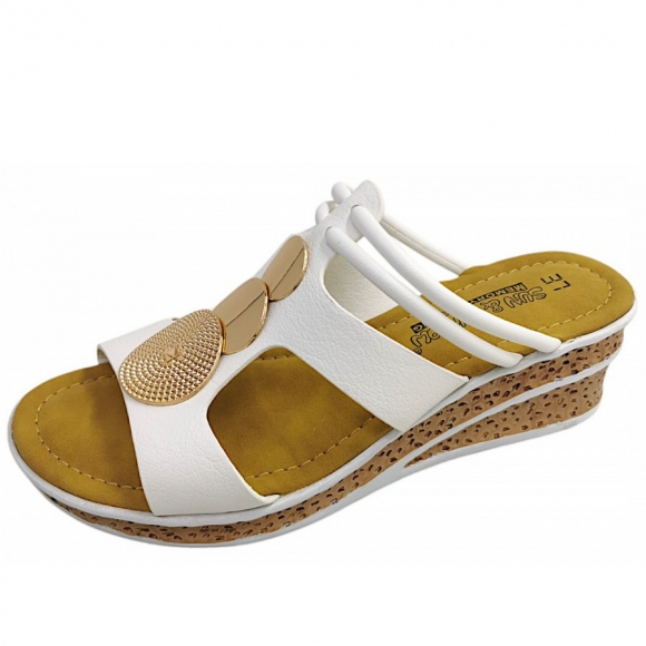 Post Xchange Pantolette in 1100 WEISS