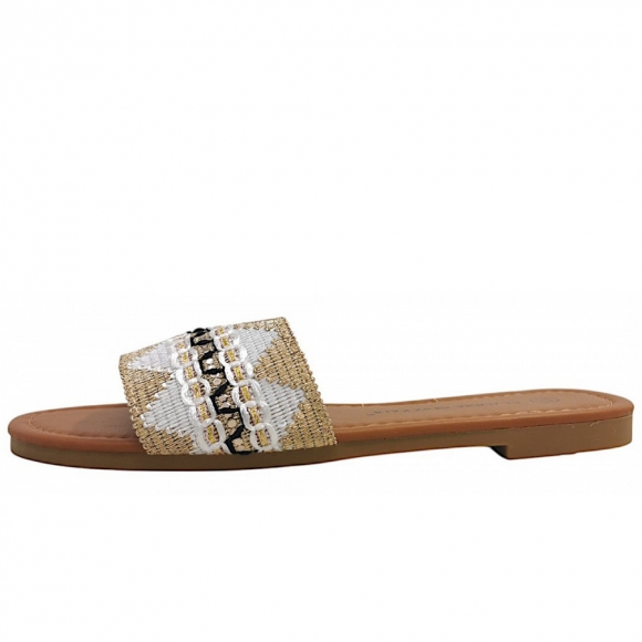 Post Xchange Pantolette in weiß 1100