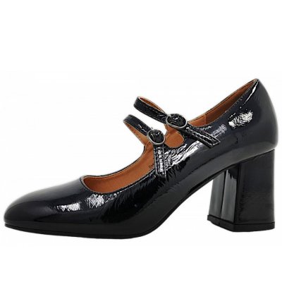 Post Xchange Wrinkle Pumps in black patent Post Xchange Wrinkle Pumps in black patent
