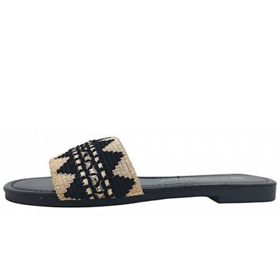 Post Xchange Pantolette in Black 2100