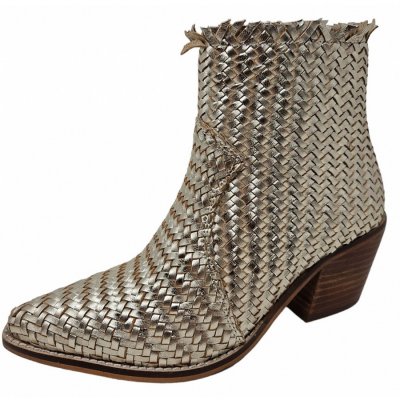 Post Xchange Texan Stiefelette in gold metallic Post Xchange Texan Stiefelette in gold metallic