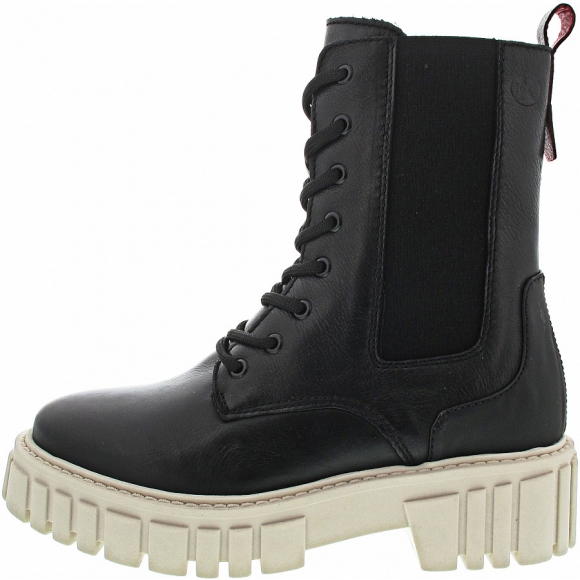 Post Xchange Schnürstiefelette in black Post Xchange Schnürstiefelette in black