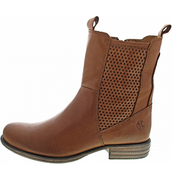 Post Xchange Stiefelette in cognac