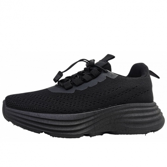 Post Xchange sportlicher Schnürer in black 2121
