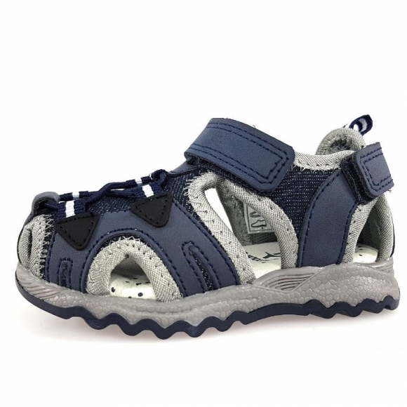 Post Xchange Sandale in 4145 HF Navy Combi Post Xchange Sandale in 4145 HF Navy Combi