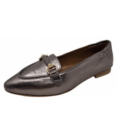 Post Xchange Pillar Slipper in pewter metallic