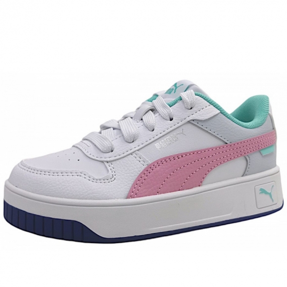 Puma Carina Street Jr Sneaker in 011 white-mauved