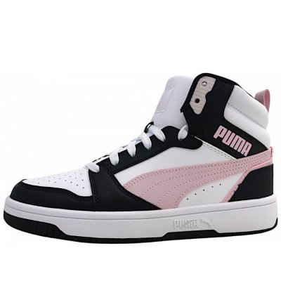 Puma Rebound V6 Sportschuh in white/rose mauve/black 03