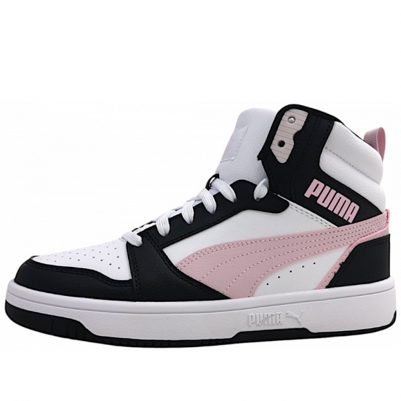 Puma Rebound V6 Sportschuh in white/rose mauve/black 03
