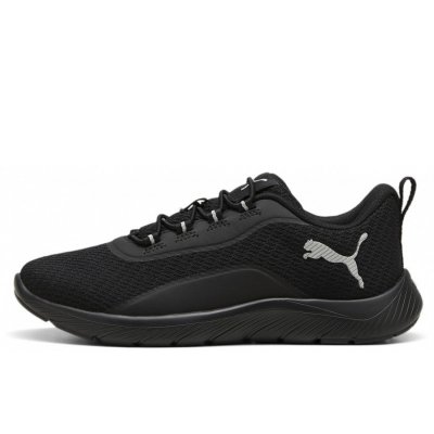 Puma Softride Remi Street Sneaker in black/silver