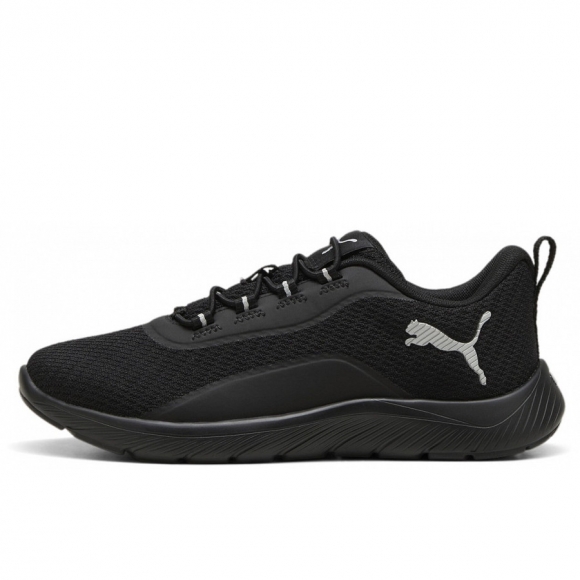 Puma Softride Remi Street Sneaker in black/silver