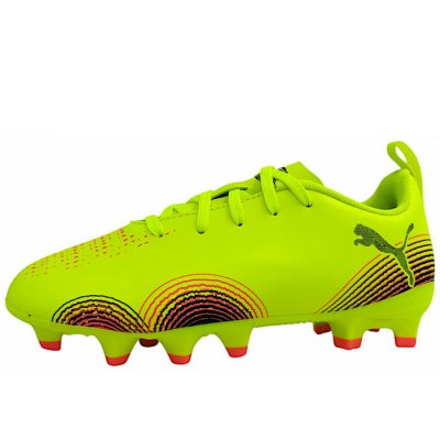 Puma FUTURE 8 PLAY FG/AG Jr Fußballschuh in yellow 03
