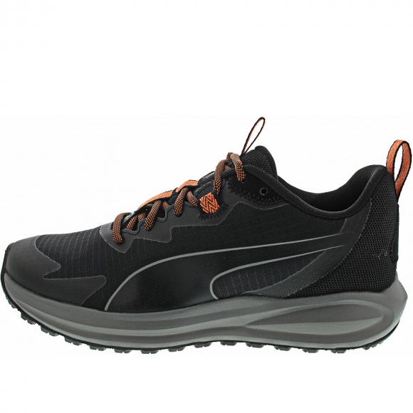 Puma Twitch Runner Trail Sneaker low in black-chili powder