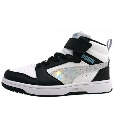 Puma Redvound VG Midspacebelle Sneaker in black/lilac/white