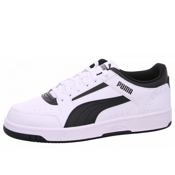 Puma Rebound Joy Low Sneaker in 001 white silver