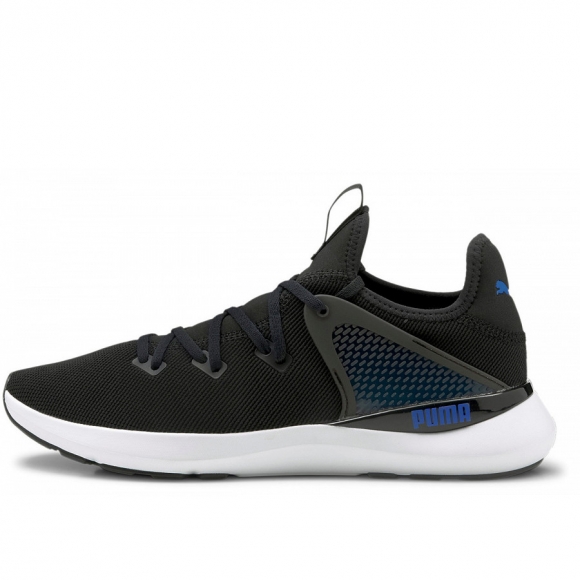 Puma Sneaker in black/white/future blue