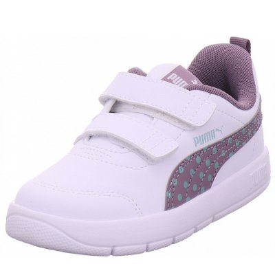 Puma courtflex v3 dotty v Sportschuh in weiß