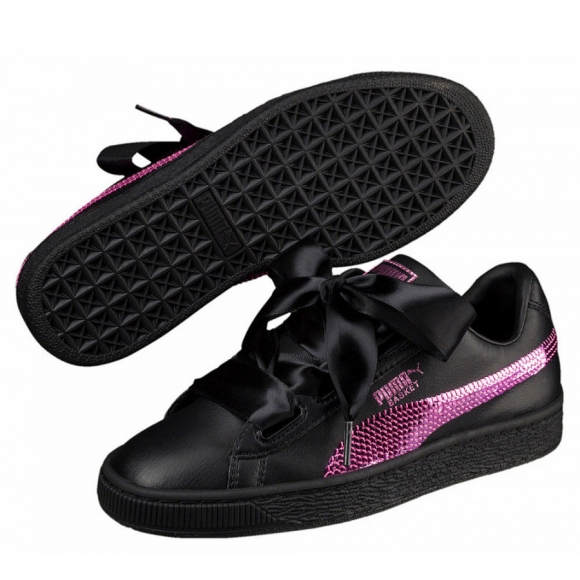 Puma Sneaker in Puma Black-Orchid