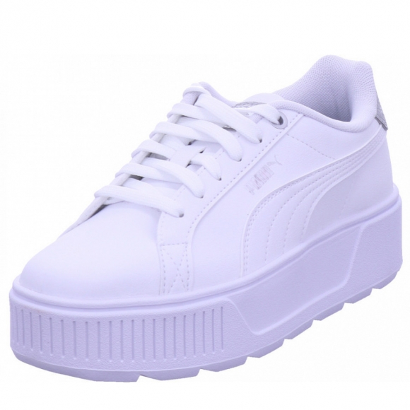 Puma karmen distressed weiß Sneaker in weiß